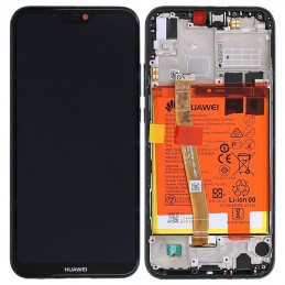Wymiana Wyświetlacza LCD Huawei P20 Lite Czarny (Oryginalny)