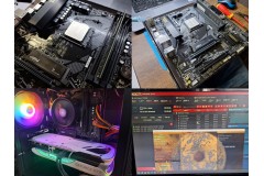 Wymiana uszkodzonej płyty głównej ASRock A520M na Gigabyte B550M DS3H R2 – diagnostyka i testy po naprawie
