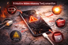Pięć błędów, które nieświadomie niszczą Twój smartfon