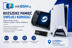 Rozszerzanie pamięci w konsolach – Steam Deck i PlayStation. Czy warto wymienić dysk?